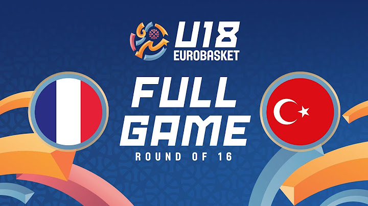 Round of 16 game | France v Türkiye | Full Basketball Game | FIBA U18 EuroBasket 2024
