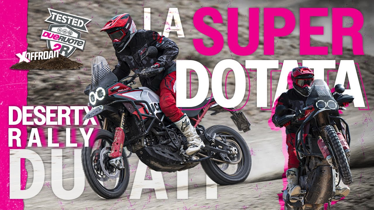 Ducati Desert X Rally: la prova