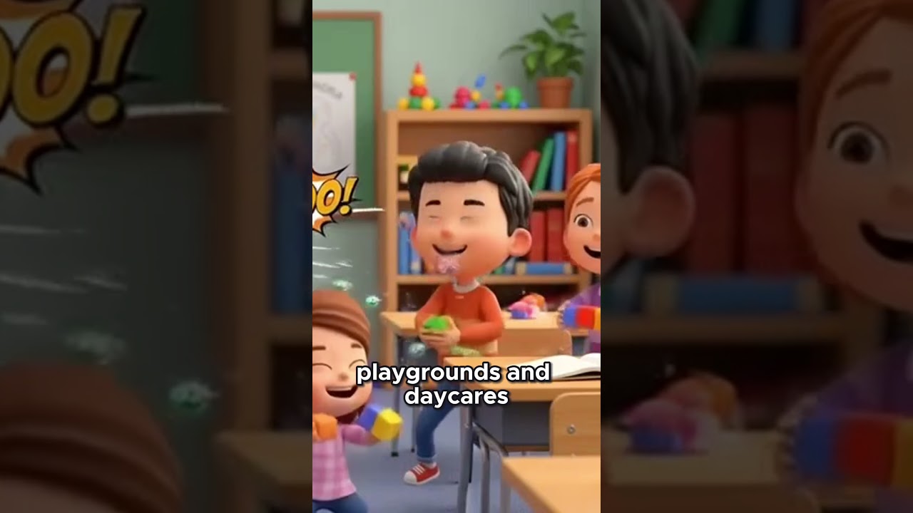 How URTI Germs Spread Fast Among Kids  