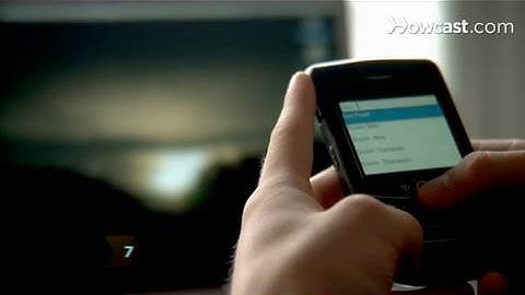 How to Sync Your BlackBerry or PDA to Your Computer