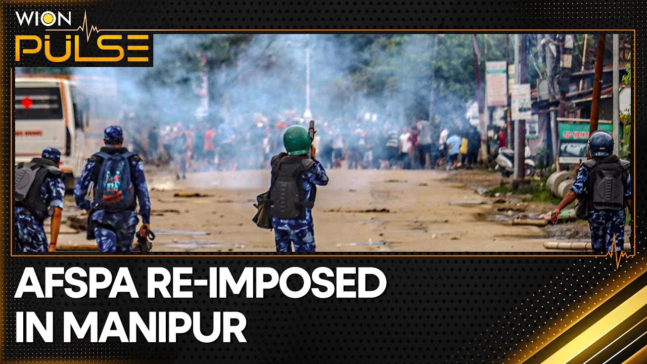 India: AFSPA extended as protests continue over students' killing incident in Manipur | WION Pulse