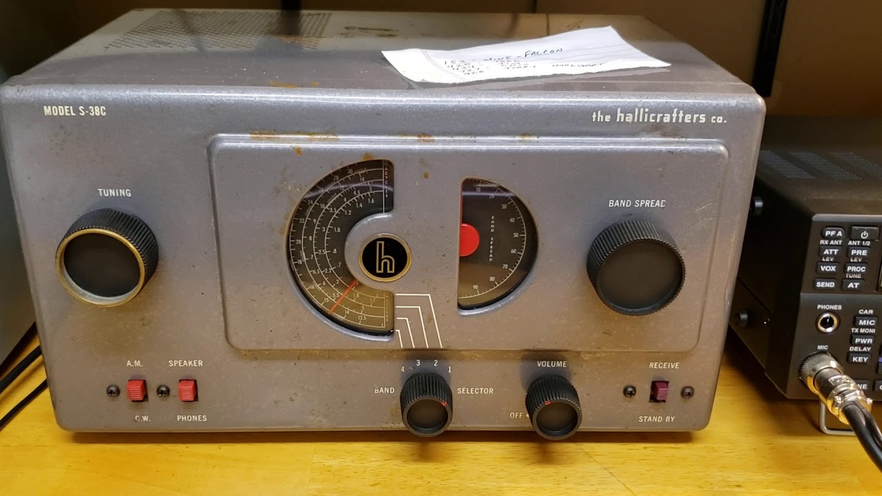 Hallicrafters S 38c Fully Electrically Restored Youtube