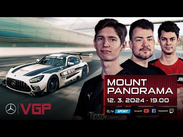 Mercedes-Benz Virtual GP 2024 - 1. závod - Mount Panorama - GT3