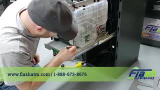 ATM Hyosung Halo II Cash Dispenser Removal