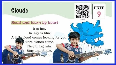 CLOUDS||Poem Class 1st English|| Unit 9 Explanation(NCERT)||RayanKVS