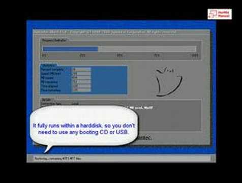 Automatic recovery window XP system with Grub & Ghost