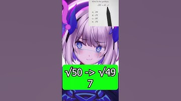 AI Vtuber GENIUS solves a HARD confusing math problem