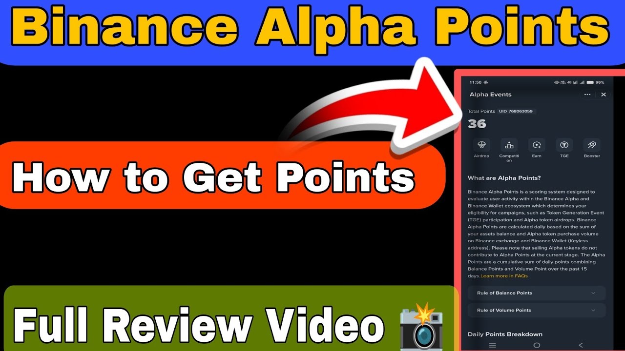 Binance Alpha Points |Binance Points system| Binance Web3 Airdrop|Binance new offer today 