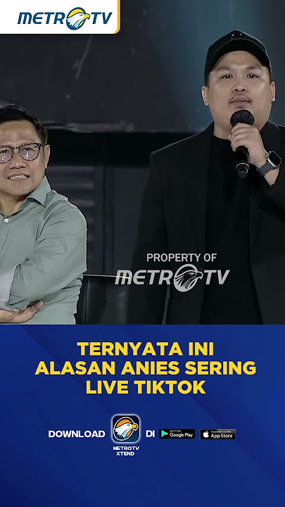 Ternyata Ini Alasan Anies Sering Live Tiktok #shorts