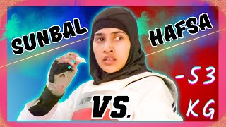 Sunbal/LCW vs Hafsa/KYC | Women -53 kg | 11th HEC Taekwondo Women Championship 2024 #taekwondo #tkd