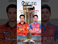 Abhishek vs Priyansh TATA IPL Career #shorts #cricket #trending #cricketlover