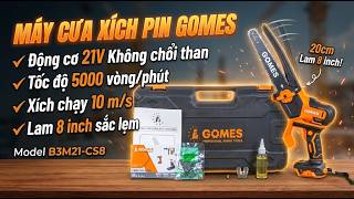 Máy cưa xích chạy pin GOMES B3M21-CS8