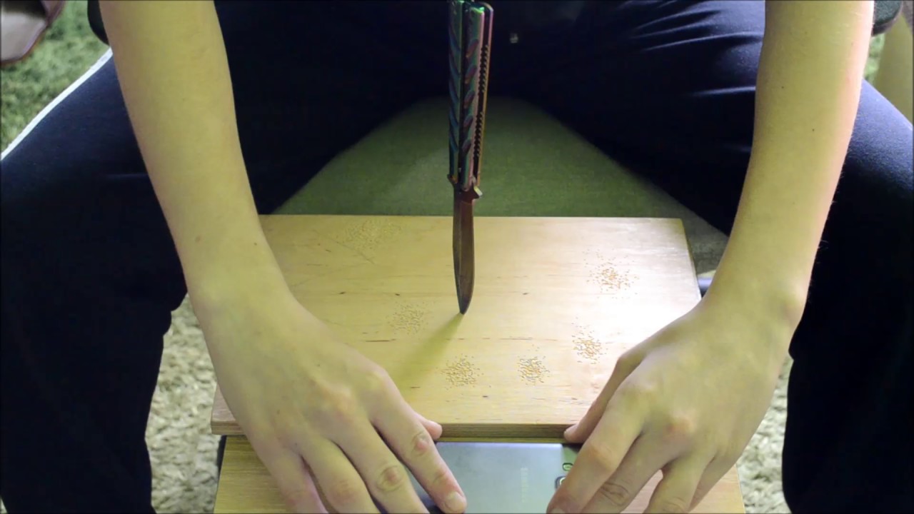 Knife Game Kalinka !!! Polish Knife Game Player