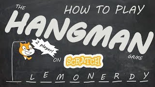How to Play the Ultimate Hangman Game on Scratch! | SCRATCH | LEMONERDY screenshot 4