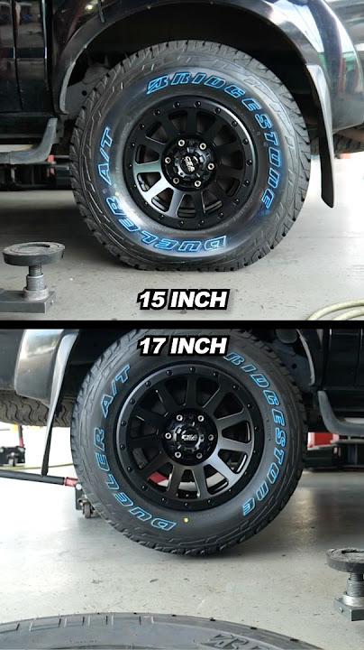Does rim size matter off-road?