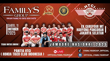 Live Familys Group Edisi Jambore Nasional HCTI Jakarta 2025 | Sabtu 11Oktober 2025 | MALAM