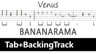 Bananarama - Venus / Guitar Tab+BackingTrack