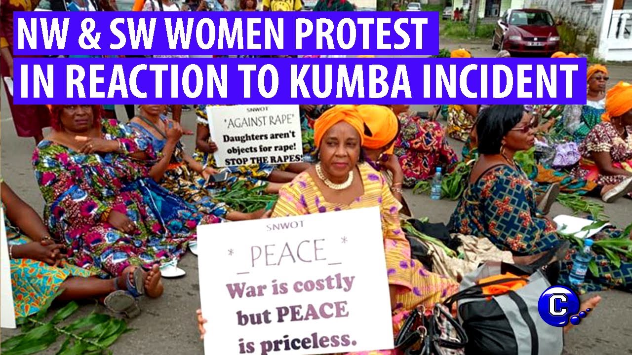 NW & SW women  protest in reaction to the Kumba Massacre | Anglophone Crisis today