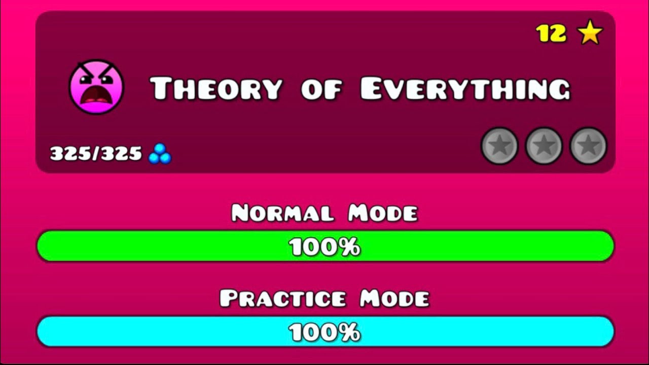 I BEAT THEORY OF EVERYTHING