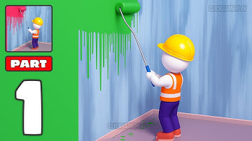 House Renovation Master Gameplay Walkthrough Part 1 - Tutorial Restore House Flipper (Android,iOS)