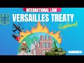 Versailles Treaty International Law