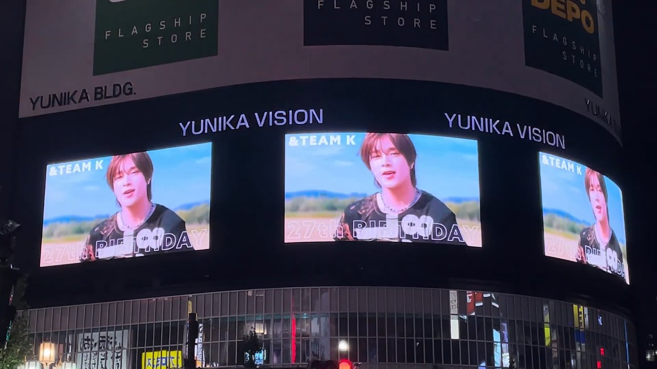 &TEAM K、10月21日の誕生日を迎えファンが準備した誕生日のお祝い映像