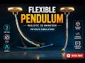 Realistic 3D Flexible Pendulum Animation | Physics Simulation in 3ds Max