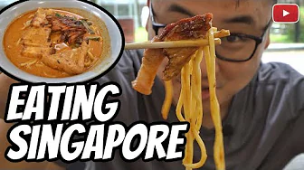 1 DAY in SINGAPORE | EATING SINGAPORE