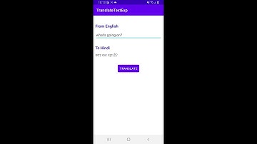 Translate text with ML Kit on Android