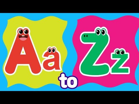 ABC // abc // Capital & Small letters // Aa to Zz - YouTube