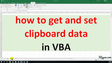 how to get clipboard data using vba | step by step process - vbatip#34