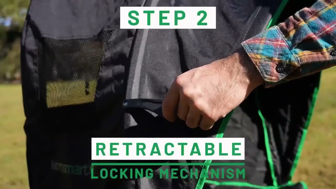 KAMPSMART - HOW TO SETUP OUR CAMPING CANOPY CHAIR