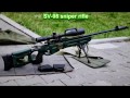 SV 98 sniper rifle & me