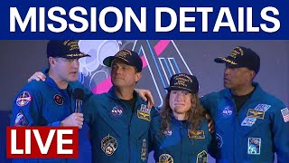 LIVE | Artemis II astronauts detail NASA moon mission
