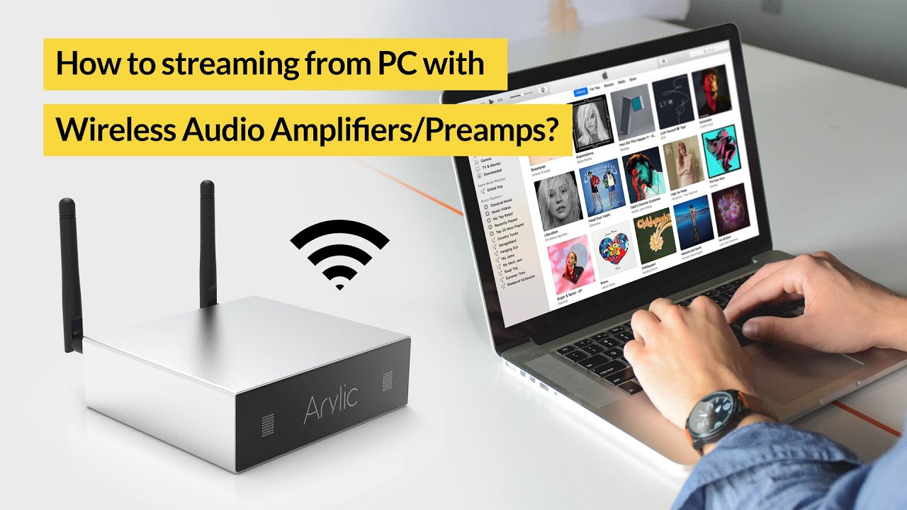Televisie kijken campus Grap How to Streaming Music from PC to Wireless Audio Amplifier? - YouTube