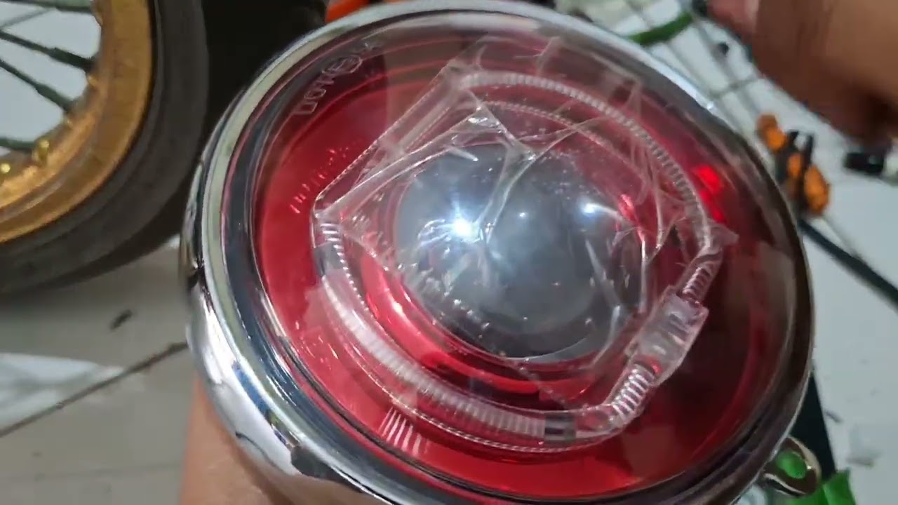 Pemasangan Lampu Biled Ala ala merk Day untuk CB GL @gl100maning6 