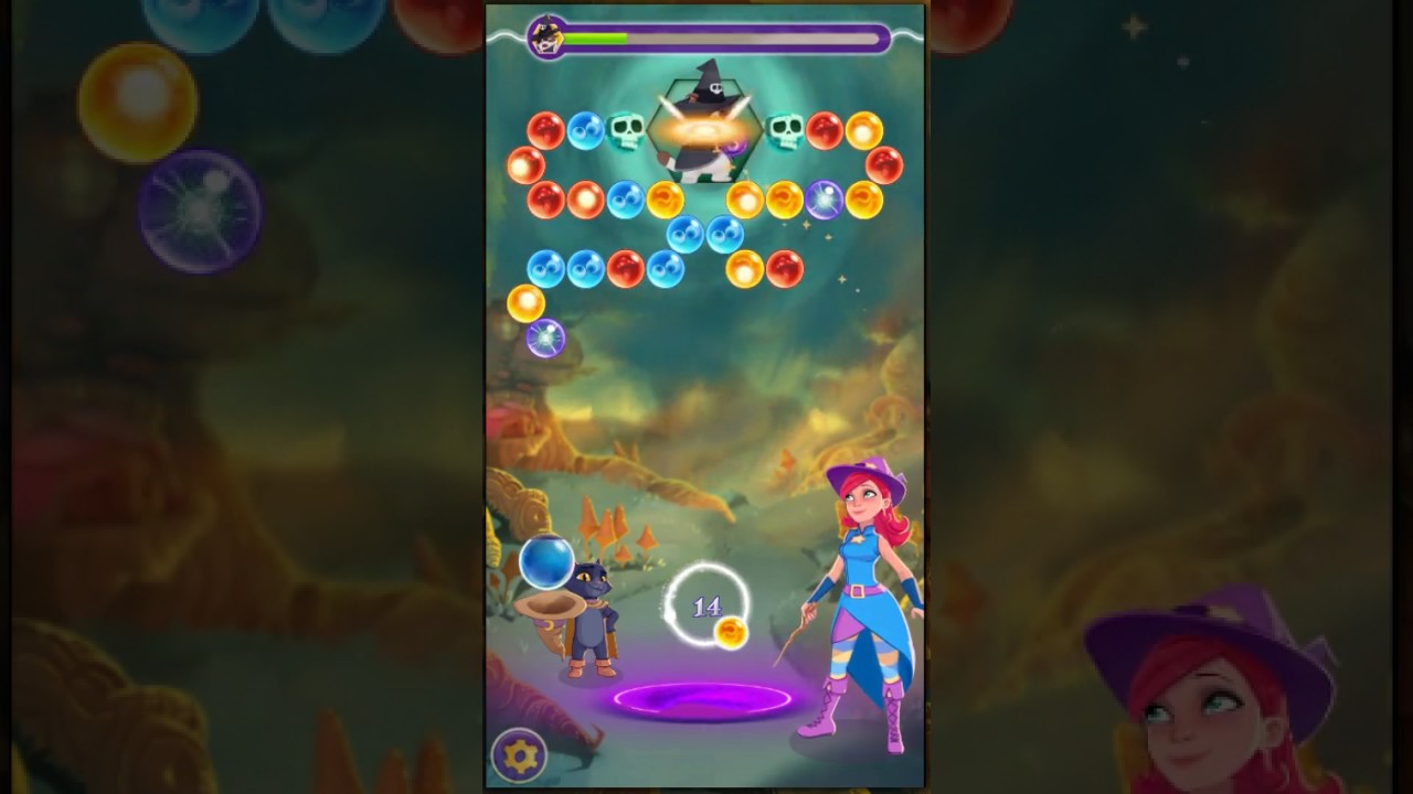 Bubble Witch 3 Saga Level 10