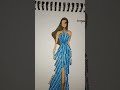 blue dress#viraldress #fashiondesign#drawing #trending#fyp#foryou#fashion #ytshorts#viralshorts#art