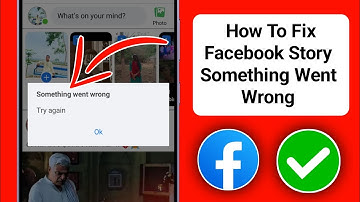 How To Fix Something went wrong try Again Problem on Facebook Lite Story 2025