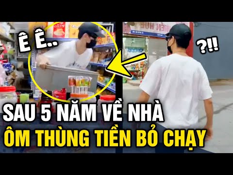 Video Bất ngờ 'VỀ NHÀ' sau 5 năm, chàng trai giả trộm 'ÔM... - youtube