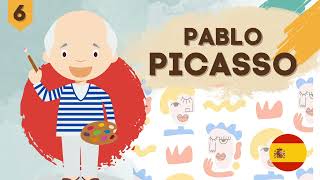 Famous PAINTERS for kids  famous paintings and artists, Picasso, Dali, Michelangelo, Van Gogh