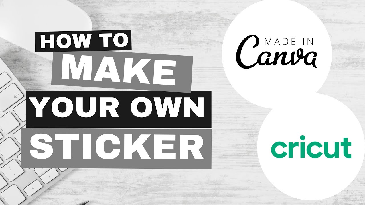 How to make your own sticker! (Tutorial) - YouTube