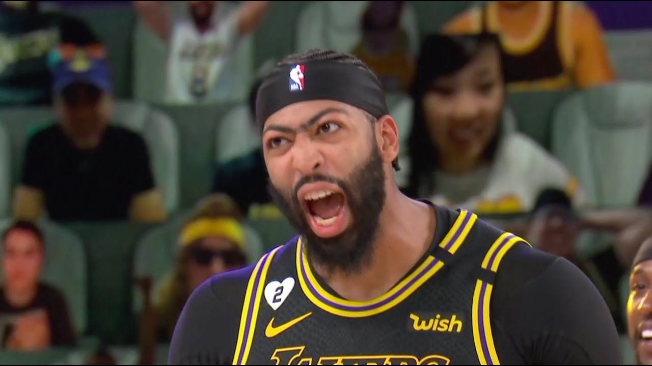 Ad Is First Lakers Player Since Robert Horry To Hit Buzzer Beating 3 Pointer To Win A Playoff Game Youtube