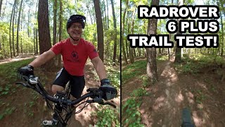 RadRover 6 Plus Trail Test! ($2K electric mountain bike)