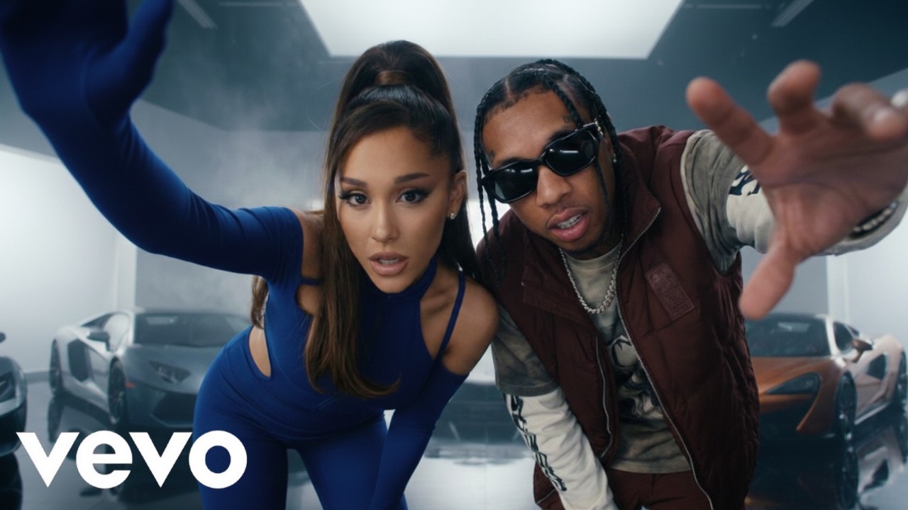 Tyga, Ariana Grande - Skin & Chrome (ft. Chris Brown, Doja Cat) | (Official Lyrics Video) 2026