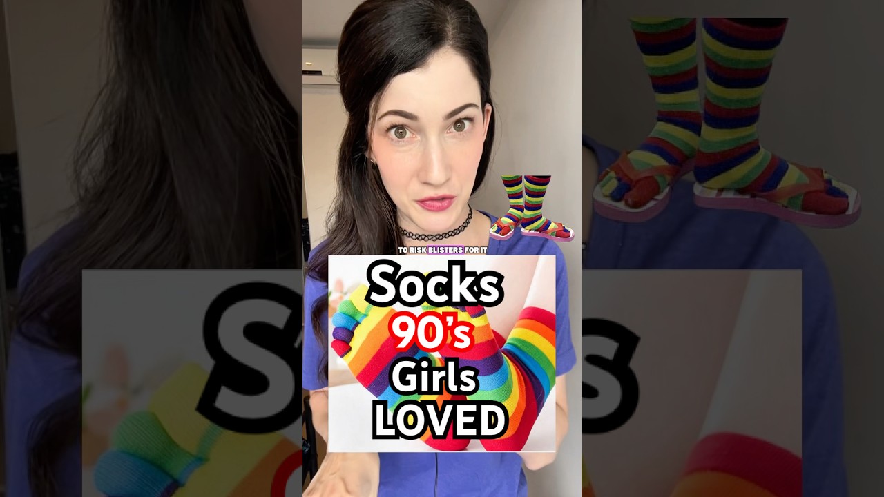 Девушки 90-х обожали эти носки 
