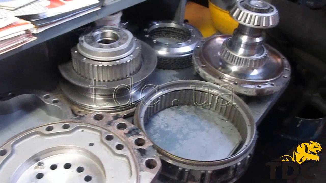 Ремонт гидромотора хода опрыскивателя Poclain Hydraulics MW14