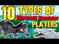 10 Types Of Roblox Dinosaur Simulator Players