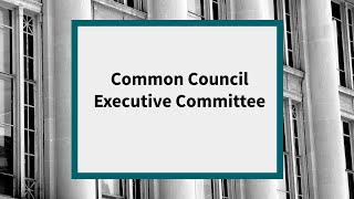 Common Council Executive Committee: Meeting of June 16, 2020
