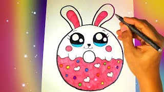 Как нарисовать милого ЗАЙЧИКА в виде ПОНЧИКА? ЛЕГКИЕ РИСУНКИ ДЛЯ ДЕТЕЙ Как нарисовать милого ЗАЙЧИКА в виде ПОНЧИКА? ЛЕГКИЕ РИСУНКИ ДЛЯ ДЕТЕЙ